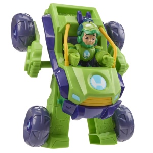 Marvel Iron Man Si Prietenii Sai Uimitori Set Vehicul 2 In 1 Si Figurina Iron Hulk - Img 8