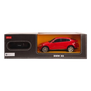 Masina Cu Telecomanda Bmw X6 Rosu Cu Scara 1 La 24