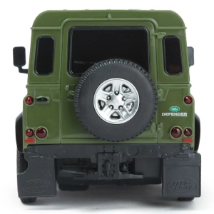 Masina Cu Telecomanda Land Rover Defender Verde Cu Scara 1 La 24 - Img 5