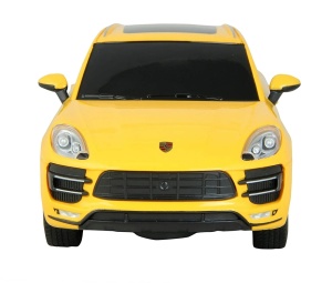 Masina Cu Telecomanda Porsche Macan Turbo Galben Cu Scara 1 La 24 - Img 3