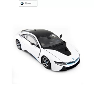Masinuta Metalica Bmw I8 Alba Scara 1 La 24 - Img 2