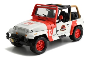 Masinuta Metalica Jurassic World 1992 Jeep Wrangler 1:24 - Img 5