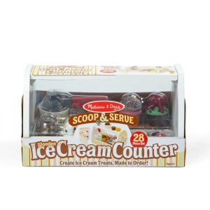 Melissa And Doug Set De Joaca Din Lemn Tejgheaua Cu Inghetata