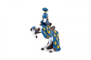 Papo Figurina Calul Printului Filip Albastru - Img 4