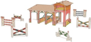 Papo Figurina Set Poney Club-Boxa Carton+4 Figurine - Img 6