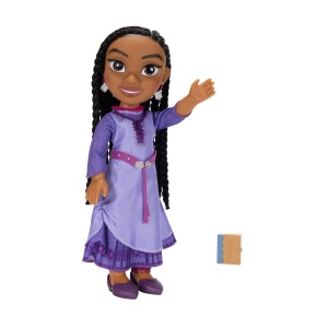 Papusa aventuriera Asha, personaj din animatia Disney Wish, 38 cm - Img 6