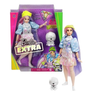 Papusa Barbie Extra Style Beanie - Img 6