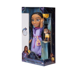 Papusa interactiva Asha, personaj din animatia Disney Wish, include accesorii, 38 cm - Img 7