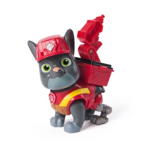 Patrula Catelusilor Rubble And Crew Figurina Charger 5Cm - Img 2