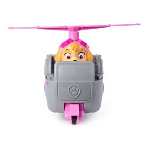 Patrula Catelusilor Set Vehicul De Baza Elicopter Si Figurina Skye - Img 4