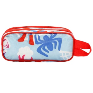 Penar 3D Spiderman Traffic cu 2 compartimente, 22x9.5x8 cm - Img 2