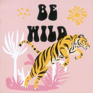 Pictura pe numere tigru Be Wild - Img 2