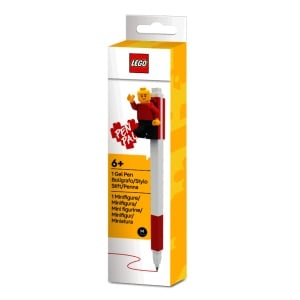 Pix cu gel LEGO rosu - Minifigurina