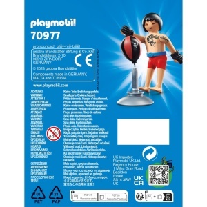 PLAYMOBIL - FIGURINA LUPTATOR DE BOX - Img 3