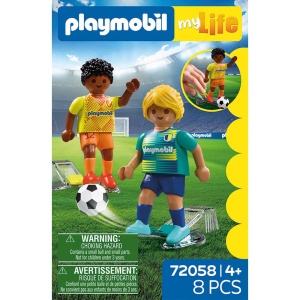Playmobil - Jucarie de rol set 2 fotbalisti - Img 2