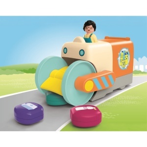 Playmobil - Junior dezvoltare prin joaca Vehicul de colectare a gunoiului - Img 4