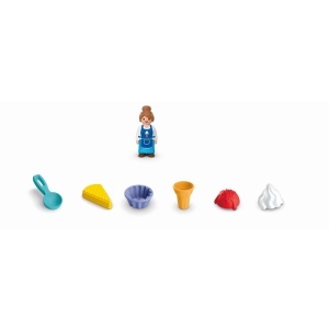 Playmobil - Junior Jucarii de nisip pentru pasionatii de inghetata - Img 2