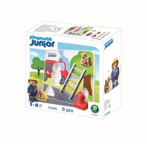 Playmobil - Junior Puzzle-ul pompierului - Img 4