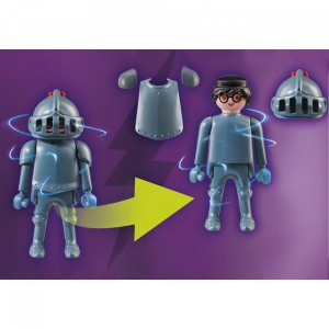 Playmobil - Scooby-Doo Aventuri Cu Cavalerul Negru - Img 3