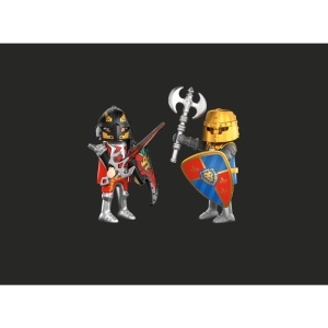 Playmobil - Set 2 figurine cavaleri rivali - Img 4