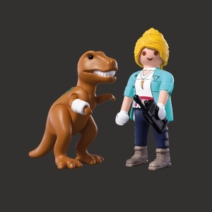 Playmobil - Set 2 figurine exploratoare si T-Rex - Img 4