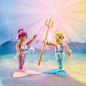 Playmobil - Set 2 figurine Sirena si Triton - Img 4
