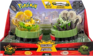 Pokemon – Set de joaca Battle Disc Showdown, (Pikachu & Larvitar)
