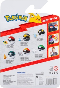 Pokemon - Set 2 figurine Clip n Go, (Swablu & Luxury Ball) - Img 3