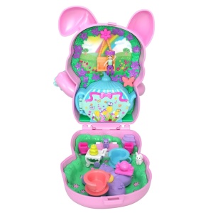 Polly Pocket Set Gentuta Animalut Iepuras La Petrcere Cu Accesorii - Img 8