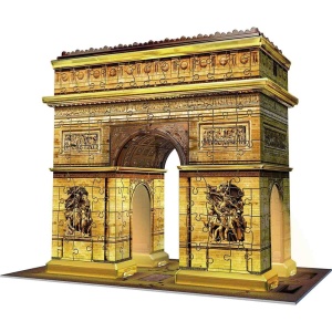 Puzzle 3D Led Arc De Triumf, 216 Piese - Img 2