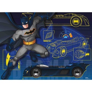 Puzzle Batman Cu Masina, 100 Piese - Img 2