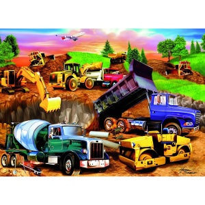 Puzzle Constructie, 60 Piese - Img 2