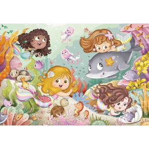 Puzzle Fetite Din Basm, 2X12 Piese - Img 2