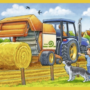 Puzzle In Cutie Utilaje, 12 Piese - Img 3