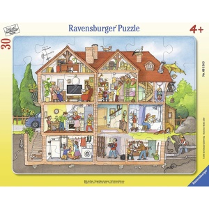 Puzzle Inauntrul Casei, 30 Piese