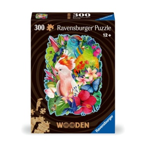 Puzzle lemn pasari 300 piese