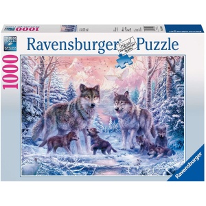 Puzzle Lupi Polari, 1000 Piese