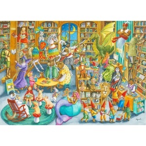 Puzzle Noaptea In Librarie, 1000 Piese - Img 2