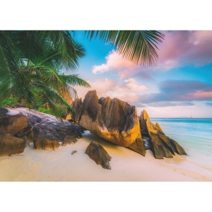 Puzzle Paradisul Din Seychelles, 1000 Piese - Img 2