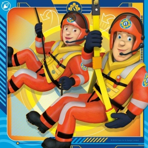 Puzzle Pompierul Sam, 3X49 Piese - Img 2
