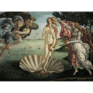 Puzzle Sandro Botticelli: Nasterea Lui Venus, 1000 Piese - Img 2