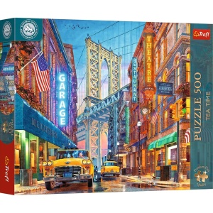 Puzzle Trefl 500 Premium Plus Tea Time Campionatul European Vedere A Podului Manhattan