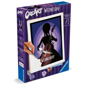 Ravensburger - CreArt pictura pe numere pentru copii Wednesday - Img 2