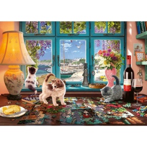 Ravensburger - Puzzle biroul pasionatului de puzzle 1000 piese design nou - Img 3