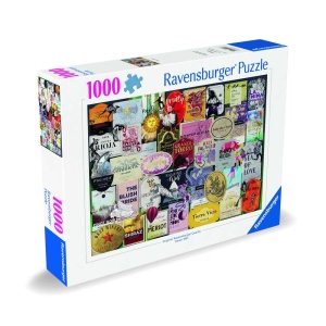 Ravensburger - Puzzle colectia etichete de vin 1000 piese design nou - Img 1