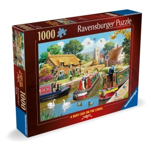 Ravensburger - Puzzle o zi agitata pe canal 1000 piese - Img 2