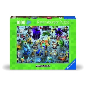 Ravensburger - Puzzle provocarea Minecraft 1000 piese design nou - Img 2