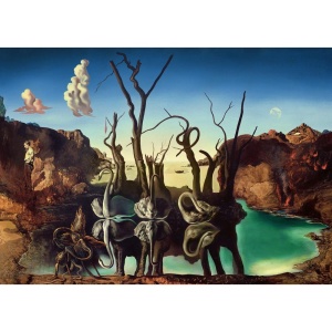 Ravensburger - Puzzle Salvador Dali 1000 piese design nou - Img 2