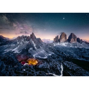Ravensburger - Puzzle Three Peaks Dolomiti 1000 piese design nou - Img 2