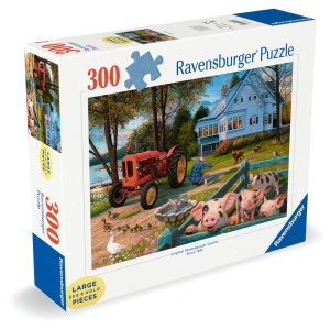 Ravensburger - Puzzle viata la tara 300 piese mari - Img 2